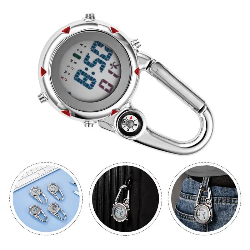 digital carabiner watch
