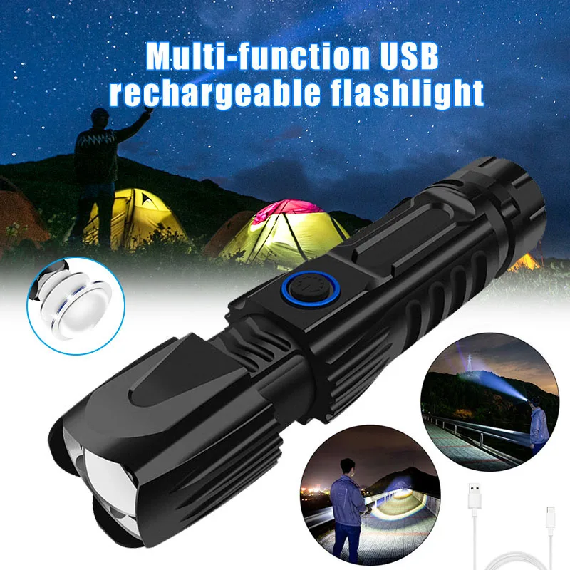 Новый многофункциональный светодиодный светильник USB Перезаряжаемый