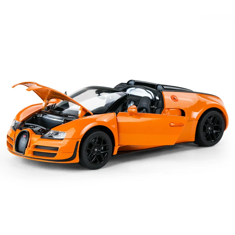 XINGHUI 1: 18 Bugatti сплава спортивный автомобиль статического модель автомобиля коллекция мебель декоративный подарок 43900 в штучной упаковке