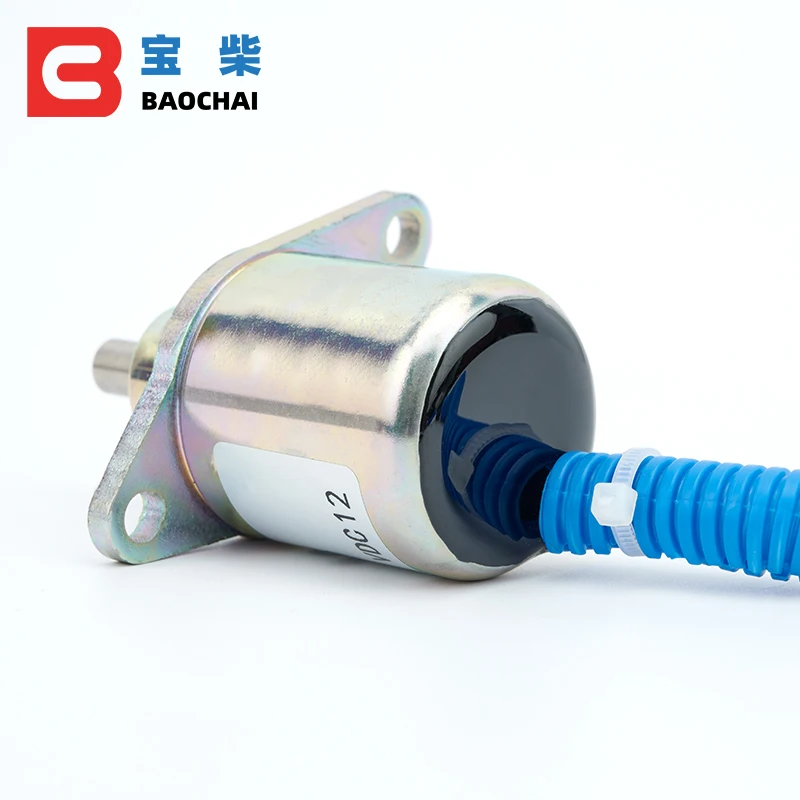 valvula solenoide embutida 12v para conjunto gerador kipor km2v80 diesel 05
