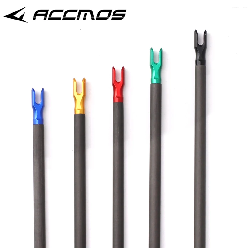 6/12pc Aluminum Alloy Arrow tail Arrow Nock Insert for 6.2mm 4.2mm 3.2mm 5.2mm Shaft Shooting Accessories