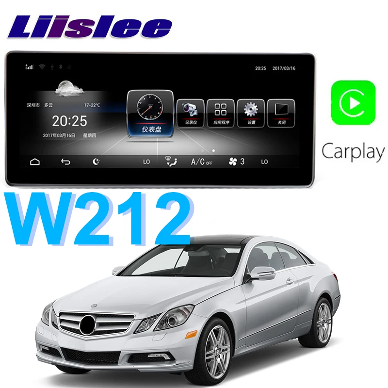 Liislee автомобильный мультимедийный плеер NAVI для Mercedes Benz E Class MB W212 2009 2010 2011 2012 2013 NTG