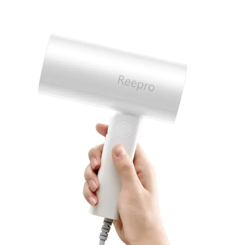 White Профессиональный фен для волос Xiaomi Mijia Reepro 1300 Вт, фен с отрицательными ионами, Быстросохнущий складной фен с ручкой для парикмахерских, фен для волос - Цвет: White