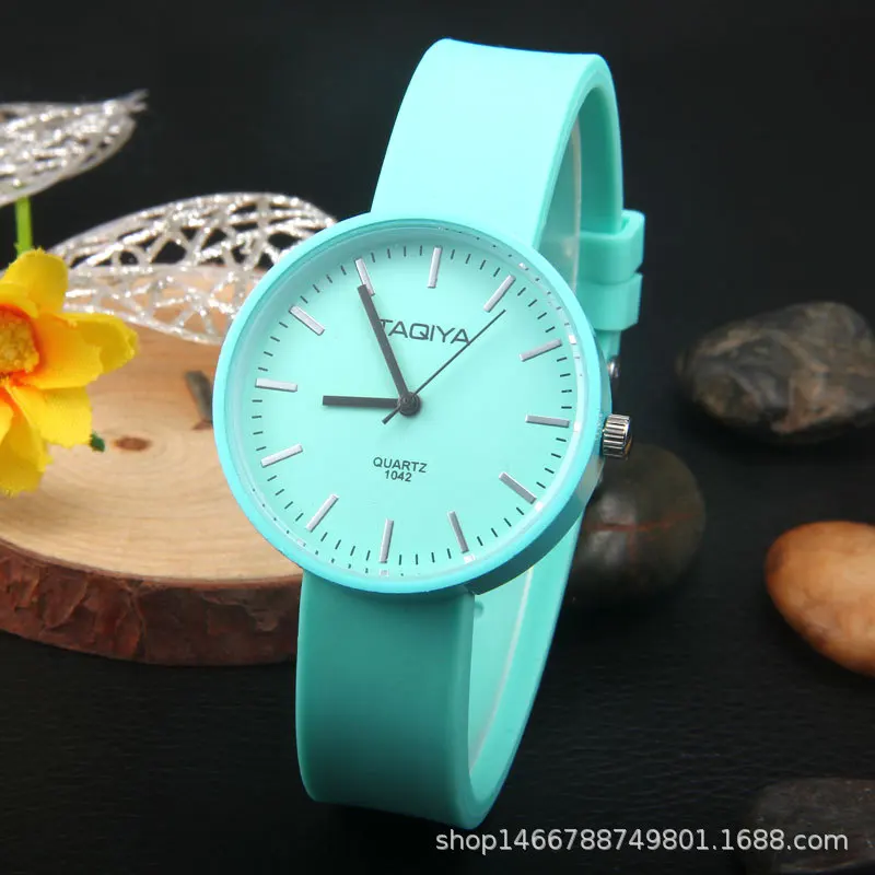 

Korean-style MORI Series Hipster Casual Watch INS Middle School Students Japanese-style Harajuku-Style Candy Silica Gel Quartz W