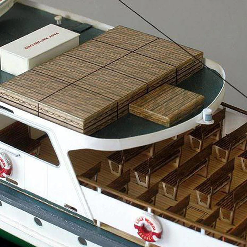 Poland Ferry Ship 1:100 Fine 3D DIY Paper Card Model Building Sets 3d paper model military ship model