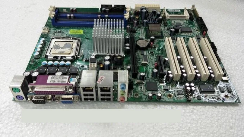 Очень хорошая оригинальная IPC Встроенная плата(R) RUBY-9716VG2AR 4* PCI Промышленная материнская плата с ЦПУ ram VGA 2* LAN LPT COM