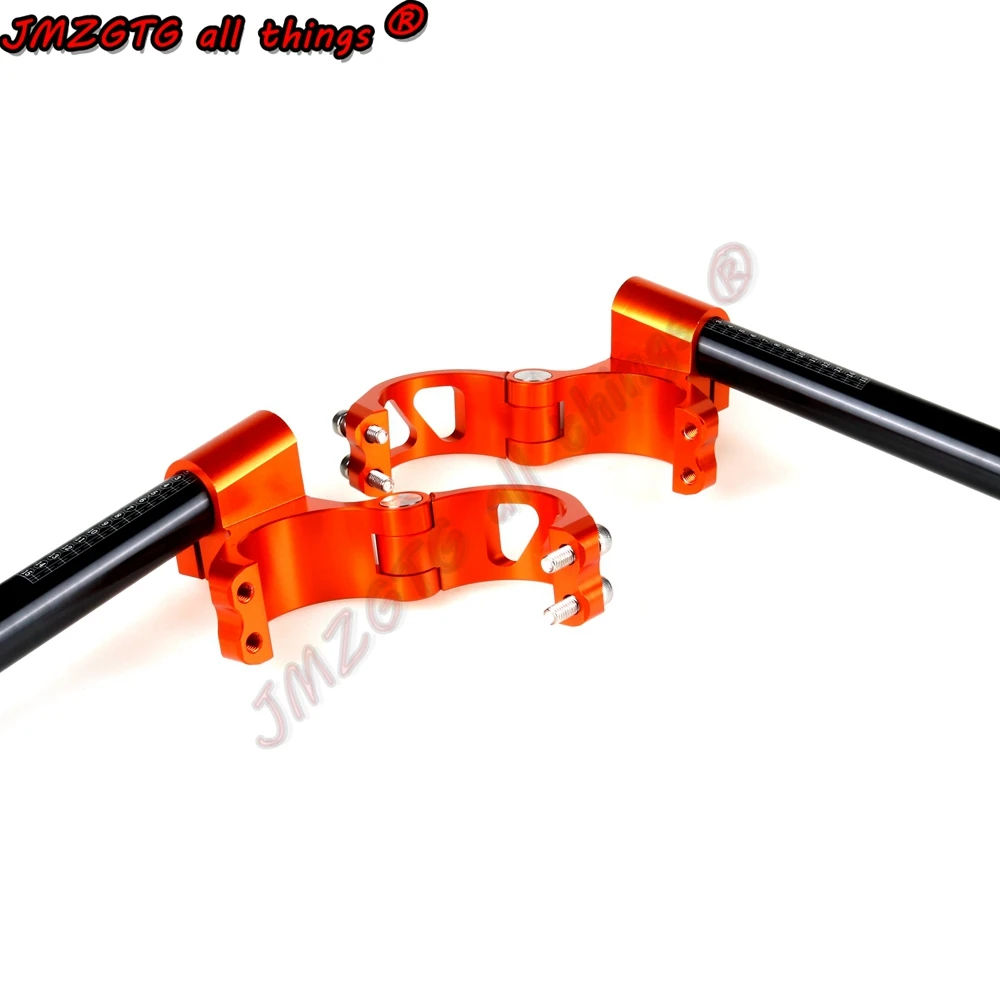 Racing CNC Clip On Handle Bars For KTM RC200 RC390