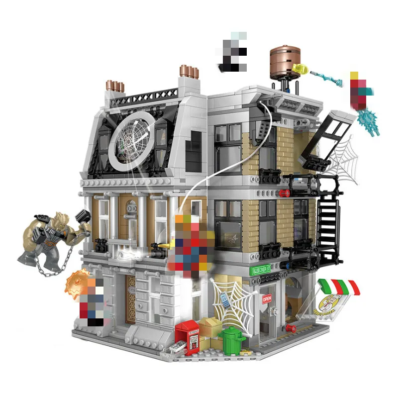 

Bela 10840 Marvel Avengers Infinity War Sanctum Sanctorum Showdown Building Block 1125pcs Bricks Compatible 76108