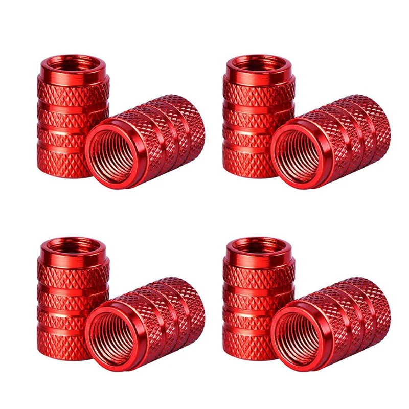 

4pcs/Pack Automobile Tire Cap Aluminum Alloy Valve Cap Wheel Cap Tire Cap