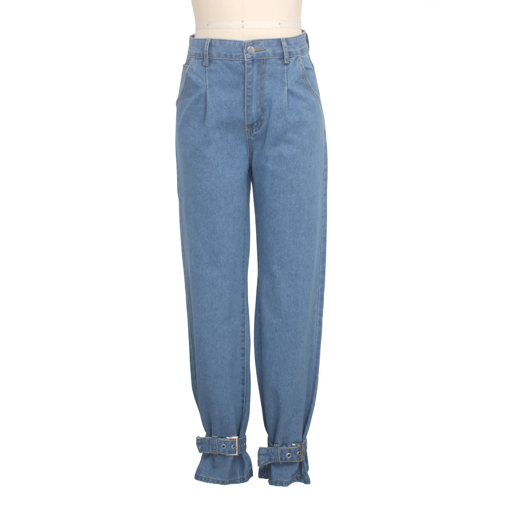 Осенние женские Сексуальные облегающие джинсовые брюки-карандаш больших размеров с высокой талией и карманами, уличная одежда, джинсы для женщин, элегантные брюки