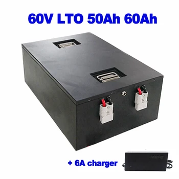 

LTO 60V 50Ah 60Ah Lithium titanate battery with BMS for ebike sightseeing car tricycle Antique Car Motorcycle Golf Cart AGV RE