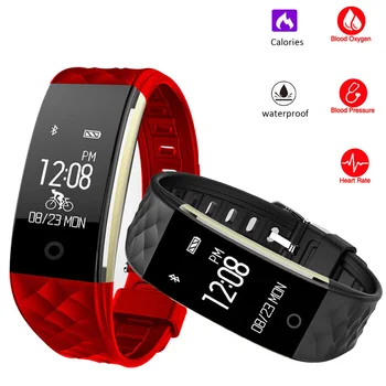 

Heart Rate Activity Fitness Tracker IP67 Waterproof Sport Watch Pedometer Sleep Monitor Call Reminder Remote Camera Smart Band