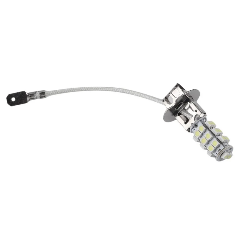 3 Вт DC12V Белый H3 28SMD 3528 1210 светодиодный светильник, светодиодный светильник, 3 Вт, светодиодная лампа, светильник сигнала поворота, головной светильник, противотуманная фара, 2 шт