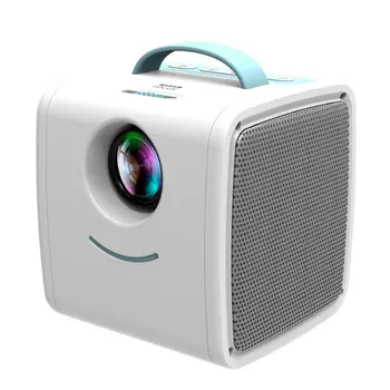 

EU Plus Mini Q2 Home Children Projector Portable Led Support Hd 1080P Small Projector 20-80 Inch Projection Size