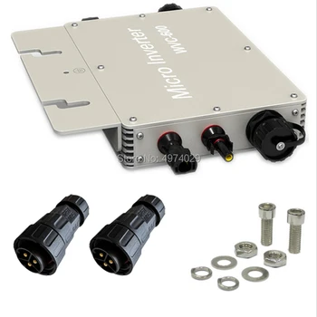 

600W Solar On Grid Inverter WVC600 Wireless MPPT Grid Tie Inverter Pure Sine Wave Output Micro Solar Converter DC to AC