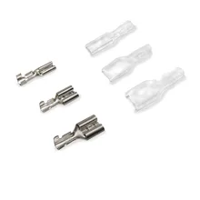 20 Sets 6.3/4.8/2.8mm Cold Pressed Terminal Connectors. Female/Male Terminal + Male/Female Insulation Sheath