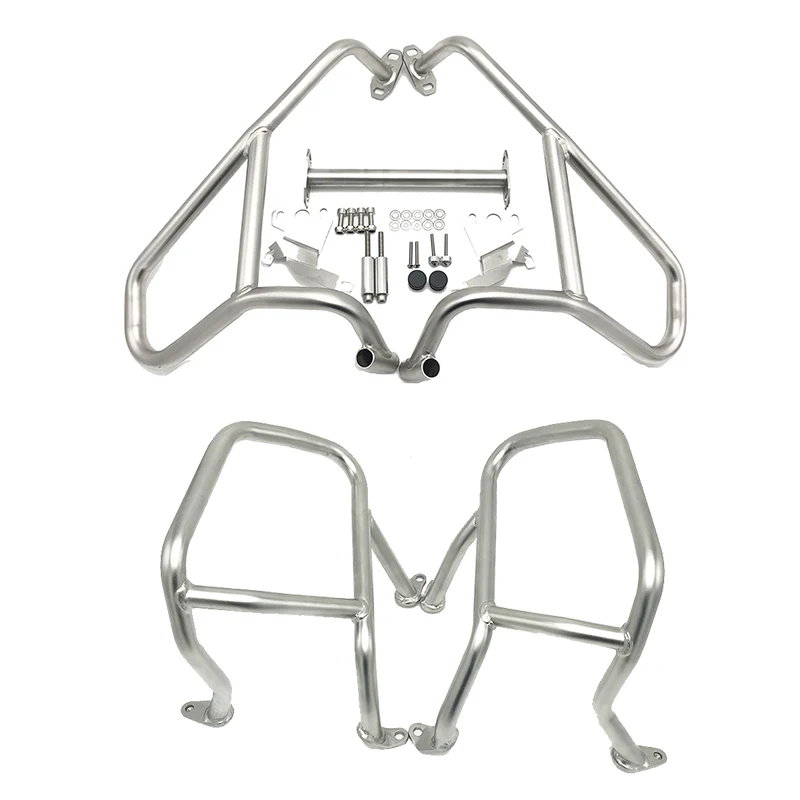 2019 R1250GS Upper&Lower Engine Guard Highway Freeway Crash Bar Fuel Tank Protector for BMW R 1250 GS R 1250GS 2019 Motorcycle