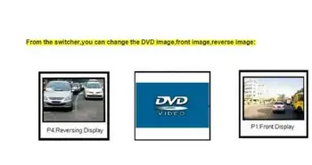 

car Cameras video Switch interior 3 channel Vehicle Camera module to compatible Wifi RCA camera blind spot detection system
