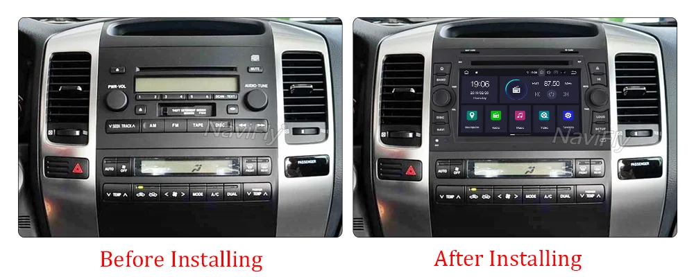 Clearance NaviFly 4+64G 2din Android9.0 Car Radio multimedia player for Toyota Prado 120 2004-2009 Car autoradio Navigation GPS stereo 120 8 Clearance NaviFly 4+64G 2din Android9.0 Car Radio multimedia player for Toyota Prado 120 2004-2009 Car autoradio Navigation GPS stereo 120 8