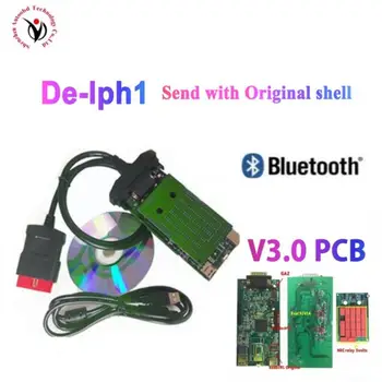 DHL 10 шт./лот VD DS150E CDP vd tcs cdp V3.0 реле печатной платы с bluetooth для автомобилей дельфиса/грузовиков obd2 диагностический инструмент с корпусом DHL 10 шт./лот VD DS150E CDP vd tcs cdp V3.0 реле печатной платы с bluetooth для автомобилей дельфиса/грузовиков obd2 диагностический инструмент с корпусом