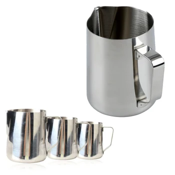 

Kitchen Craft Coffee Garland Cup Latte Jug ,Stainless Steel