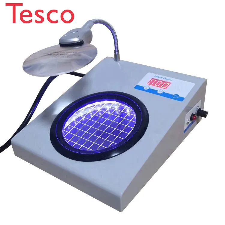 Lab Portable LED Light Adjustable Automatic Colony Counter