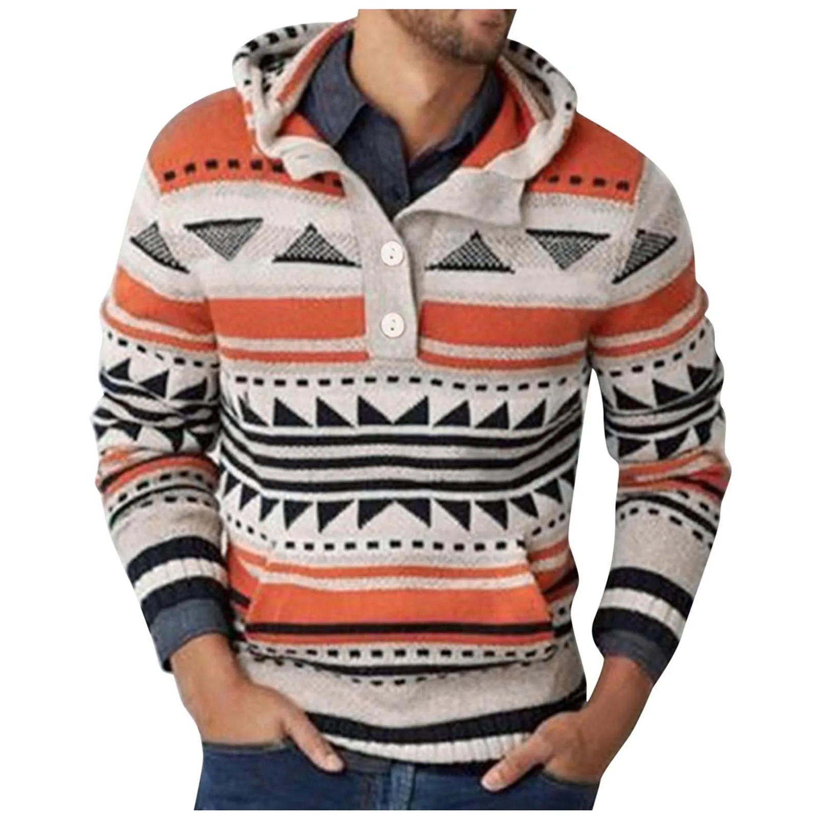 Men Autumn Winter Sweater Slim Striped Long Sleeve Knit Pullover Sweater Fashionable Design Warm Sweaters Fast Shipping Кардиган 2