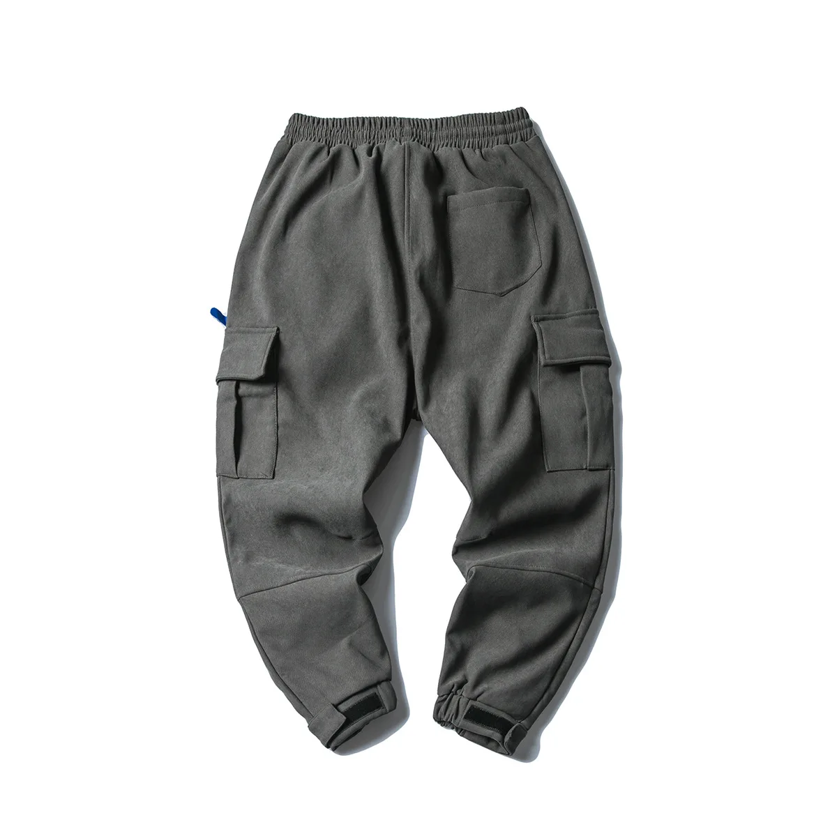 

Luoye luo ye 2019 Winter New Style Japanese-style Origional Multi-pockets Workwear Draping Casual Pants St-1939