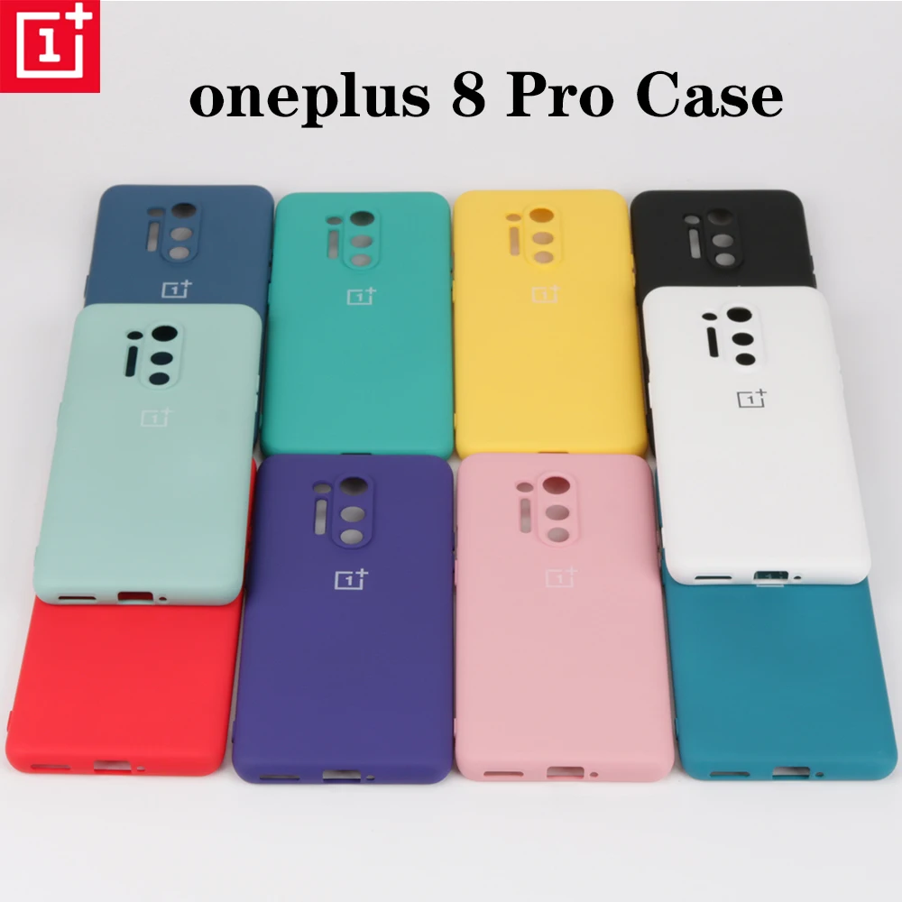 Оригинальный чехол для Oneplus 8T официальный силиконовый мягкий ультратонкий