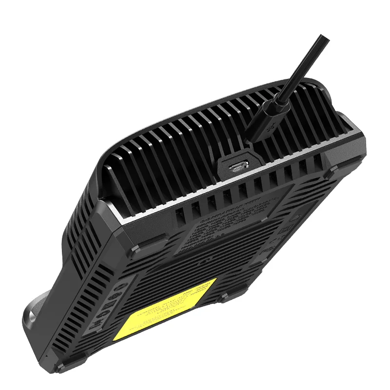 NITECORE UMS4 интеллектуальное USB четырехслотовое зарядное устройство oled-дисплей 3 режима зарядки литий-ионных и никель-металл-гидридных/никель-кадмиевых аккумуляторов Зарядное устройство