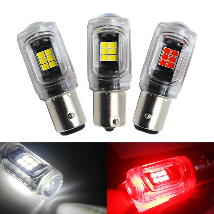 

2 шт., автомобисветильник светодиодные лампы Canbus S25 1156 1157 12 В