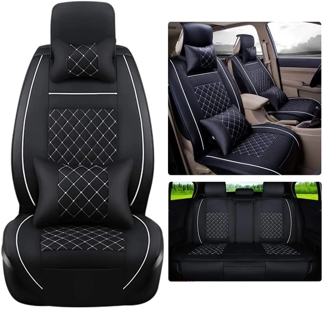 Funda Universal Para Asiento De Coche, Fundas Siamesas De Cuero Pu, Fundas  Para Asientos Delanteros Dobles, Accesorios Para Sedanes, Accesorios  Interiores De Coche, Protector F 06240G De 19,56 €