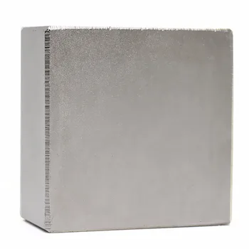 

Large Powerful Neodymium Block Magnet Hook Permanent Rare Magnet Treasure Hunting Detecting Equipment 40x40x20mm