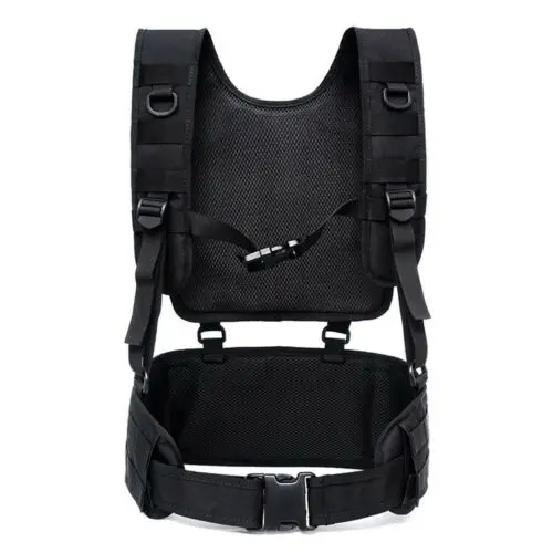 A Тактический GK5 MOLLE плечевой ремень поясной ремень подвесной ремень - Color: A