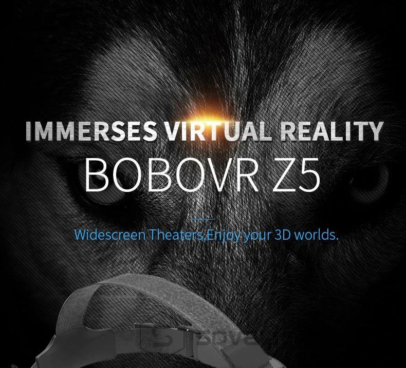 BOBOVR Z5 Виртуальная реальность гарнитура очки 120 FOV 3D очки стерео коробка глобальная версия полная посылка для 4,7-6,2 'мобильного телефона