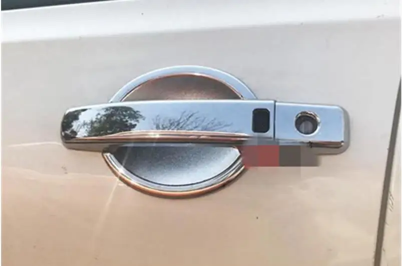 Автомобильный Стайлинг для Nissan Qashqai J10 2008- ABS Хромированная дверная ручка Чаша Дверная ручка защитное покрытие накладка