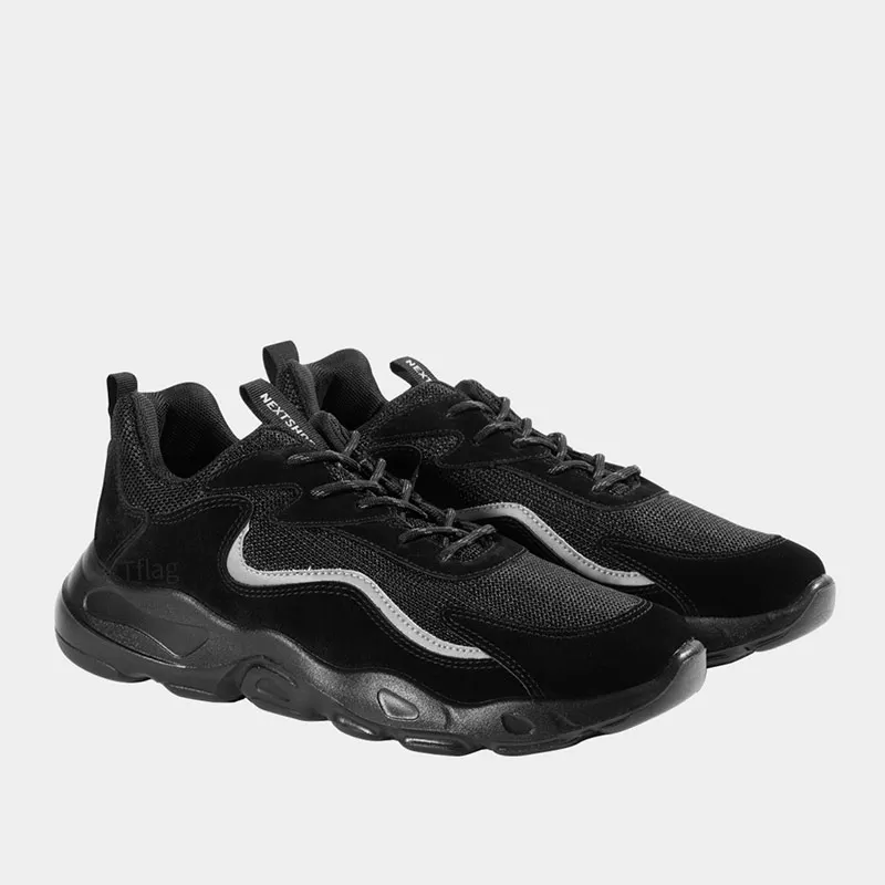 size 42 Xiaomi Mijia Youpin/Новинка; повседневная мужская обувь из сетчатого материала; комфортный светильник из искусственной кожи на толстой подошве для занятий спортом и фитнесом; светоотражающие - Цвет: size 42