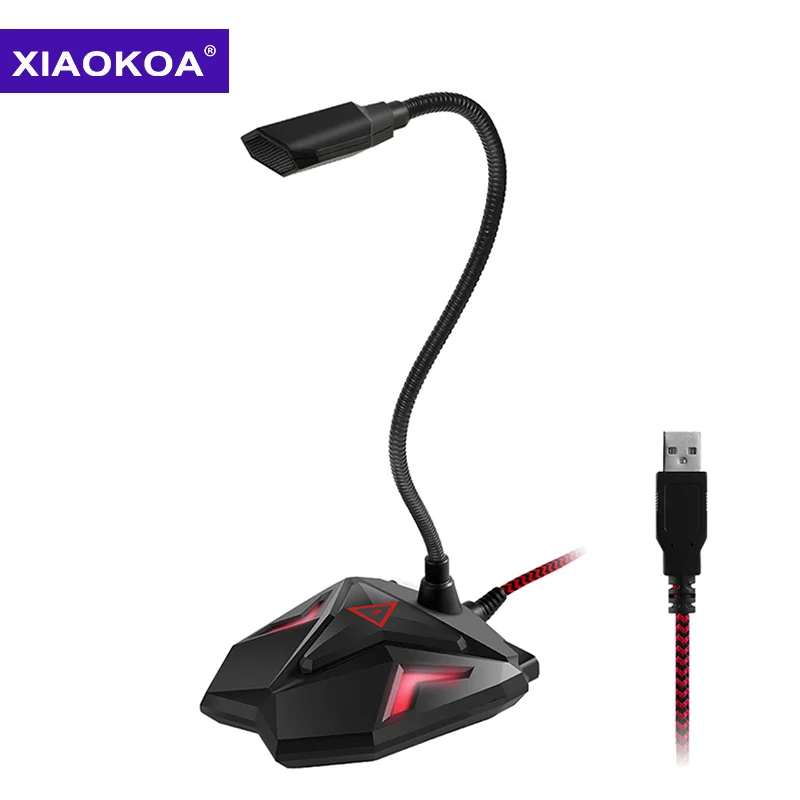 Профессиональный USB-микрофон XIAOKOA для компьютера/настольного