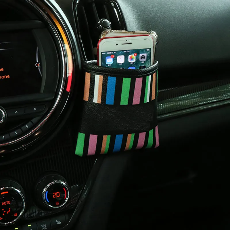 Supporto per telefono con presa d'aria per auto per MINI COOPER F56 F54 F55 R55 R56 R60 Countryman Hanging Interior Car Accessory - Image 5