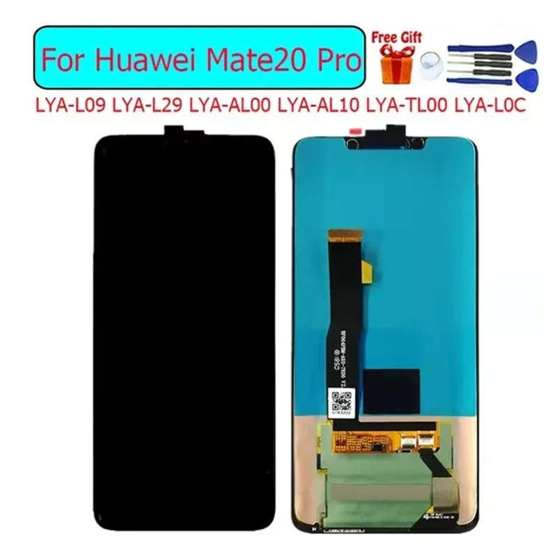 Для huawei Mate 20 pro дисплей ЖК экран Замена для Pro LYA L09 дигитайзер сборки сенсорной панели модуля|Экраны мобильных