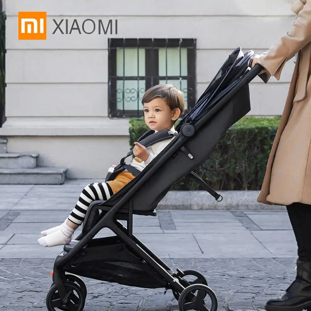 Код скидки AliExpress = БЕРЕГИТЕСЕБЯ 750 руб. XIAOMI Mitu детская коляска складная 4 колеса