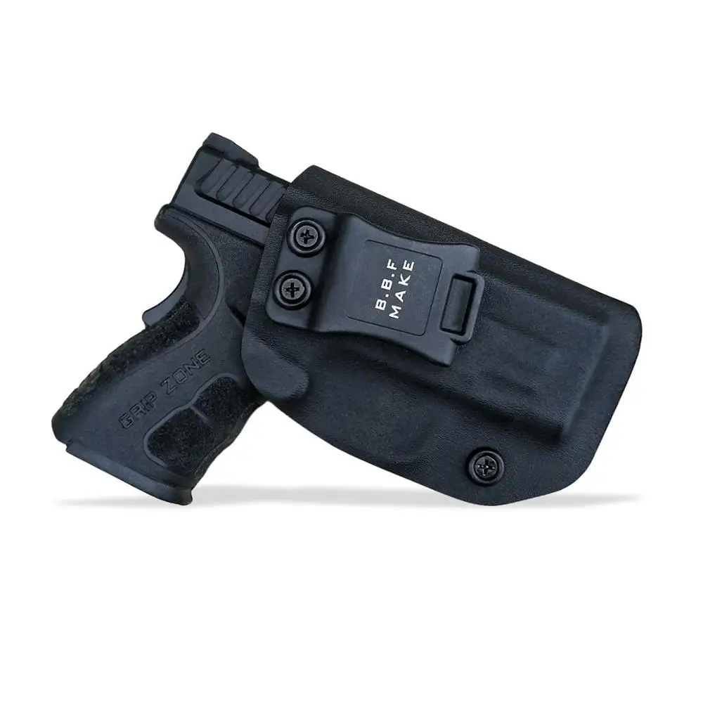 Black For Right B.B.F Make IWB KYDEX кобура подходит: Спрингфилд XD-9 один стек пистолет кобуры внутри скрытый чехол Сумки с пистолетом - Цвет: Black For Right