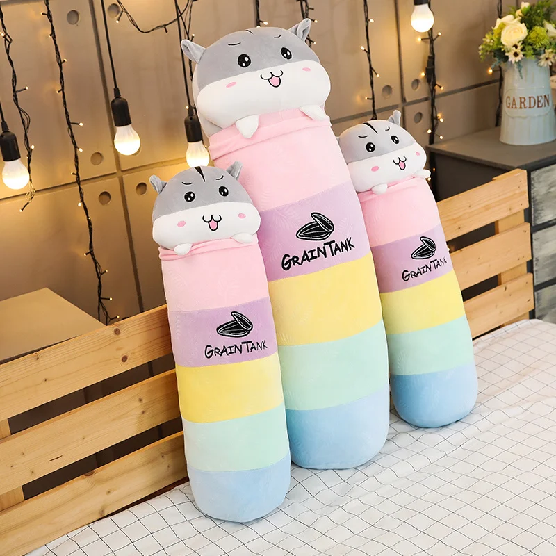 Cute Cat Plush Toys Soft Pillow Stuffed Animals Pillow for Girl Kids Cartoon Dolls Stuffed Plush Cushion Children Present