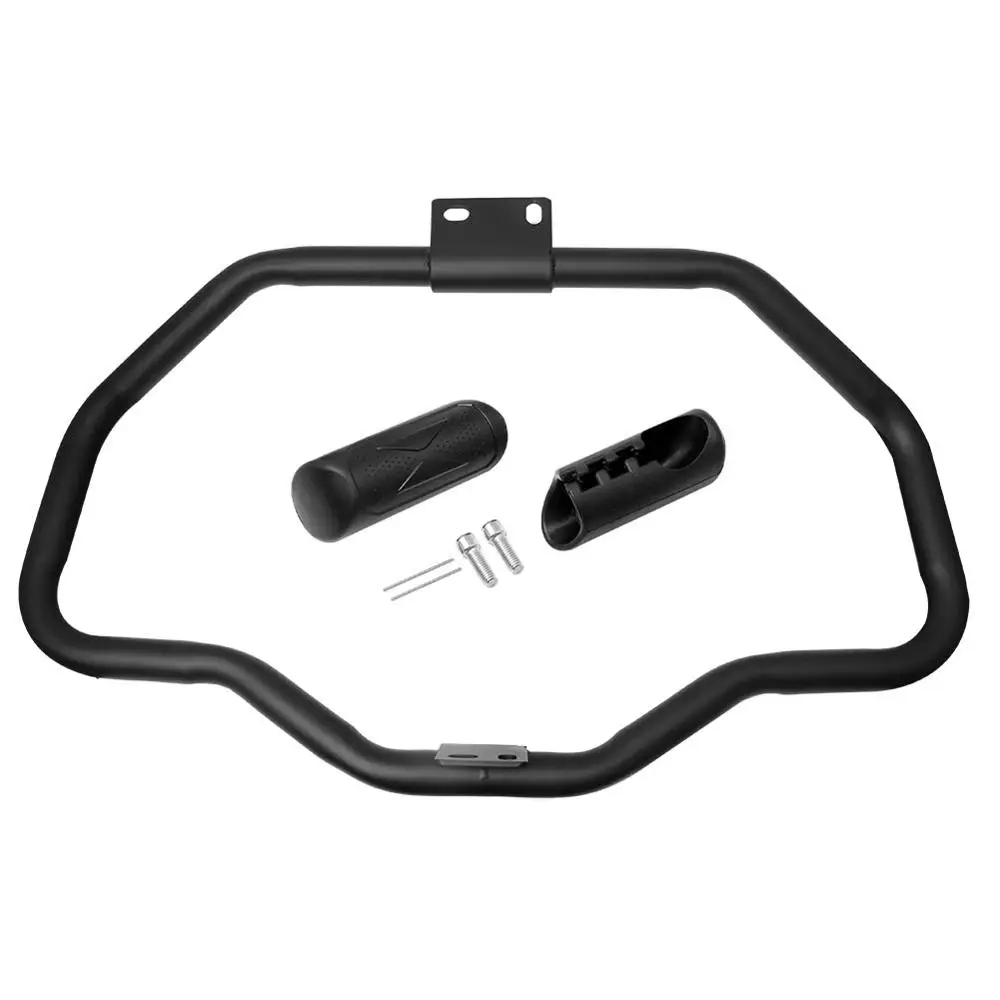 Motorcycle Cafe Racer Black Mustache Engine Highway Guard Crash Bar Fit For Harley Sportster XL883 XL1200 2004