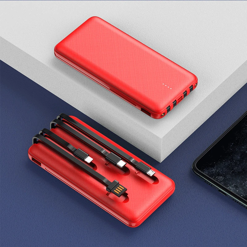 

Mini Own Line Big-capacity 74Wh/3.7V 20000mAH USB QC3.0 PD 10.5W Fast Charging Lithium Batteries For Cellphone Power Bank