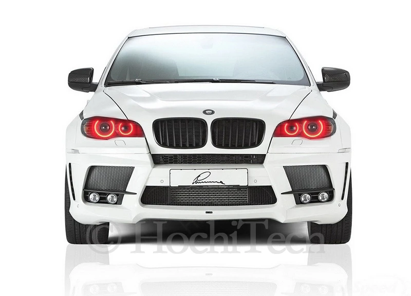 rgb para bmw, x6, e71, e72, x6m, 2006-2012