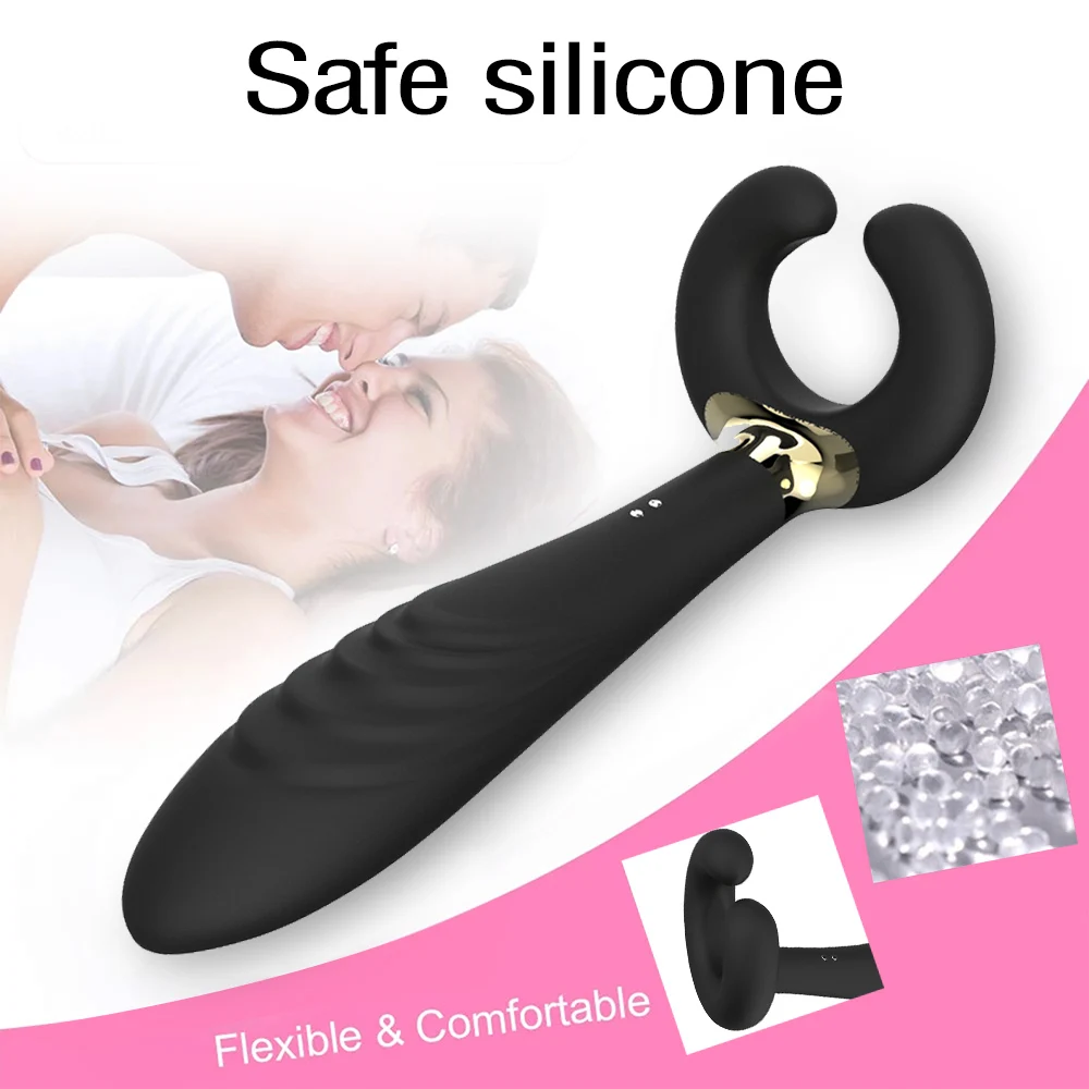 10 Speeds Vibrator Double Penetration Anal Plug Butt Plug Vibrator For Men Strap On Penis Vagina Plug Adult Sex Toys For Couples 2