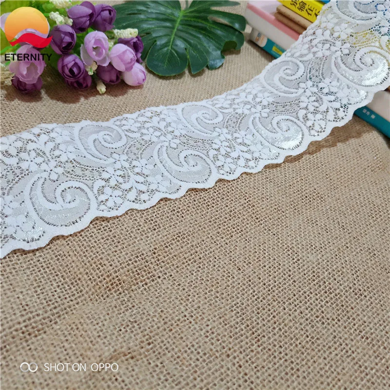 * 9 5 см S1329 белое эластичное кружевное нижнее белье кружевная отделка для шитья