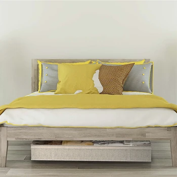 

2pcs With Clear Window Breathable Foldable Underbed Bag Zippered Organizer Save Space Clothes Bedroom Washable Portable Handles