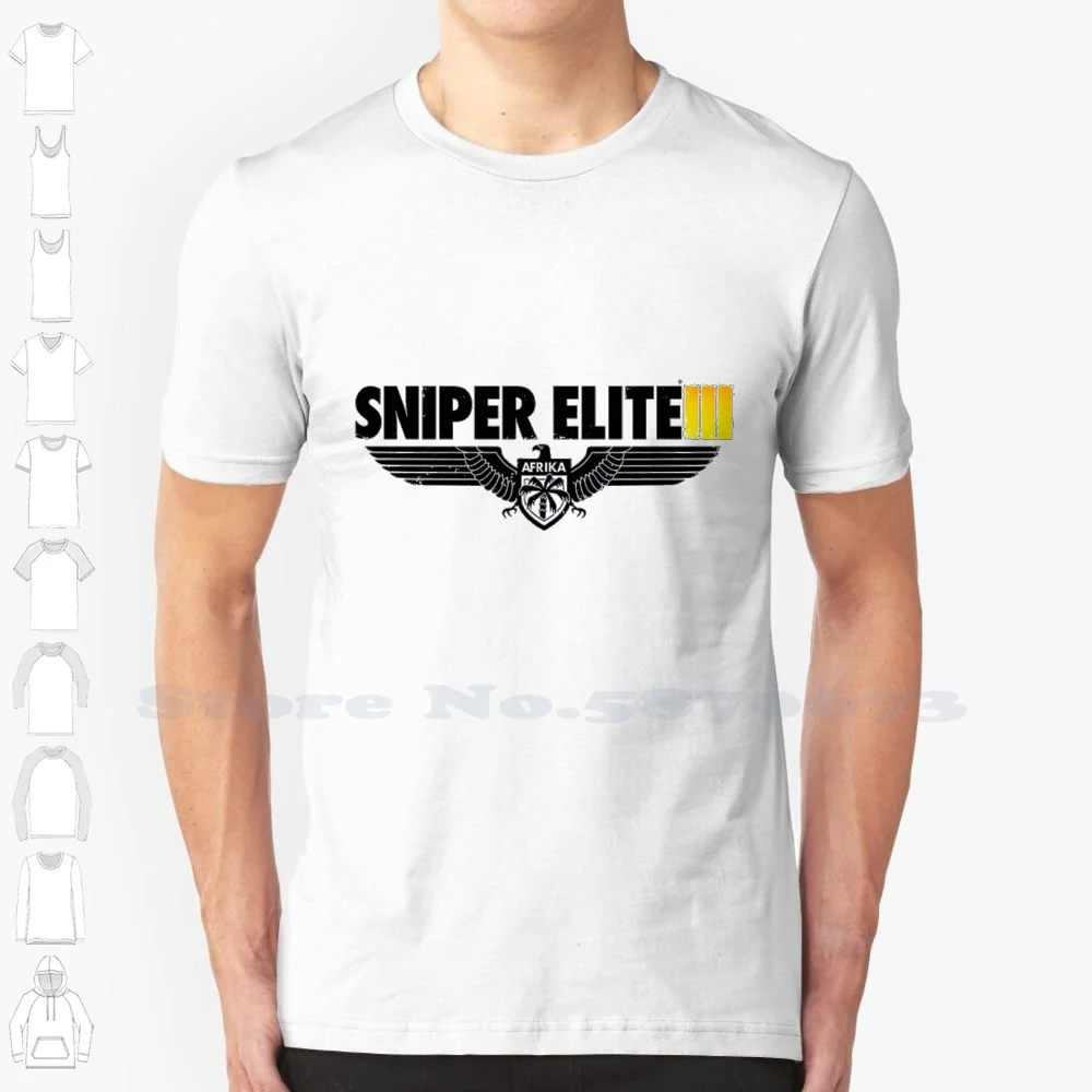 Sniper Elite 3 Custom Funny Vendita Calda Tshirt Sniper Elite Sniper Elite Games Videogames 4 2 Italia Italia Ghost Warrior Medal Of